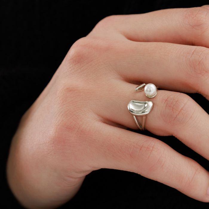 Respect Accessories сұр кольцо DW24111302