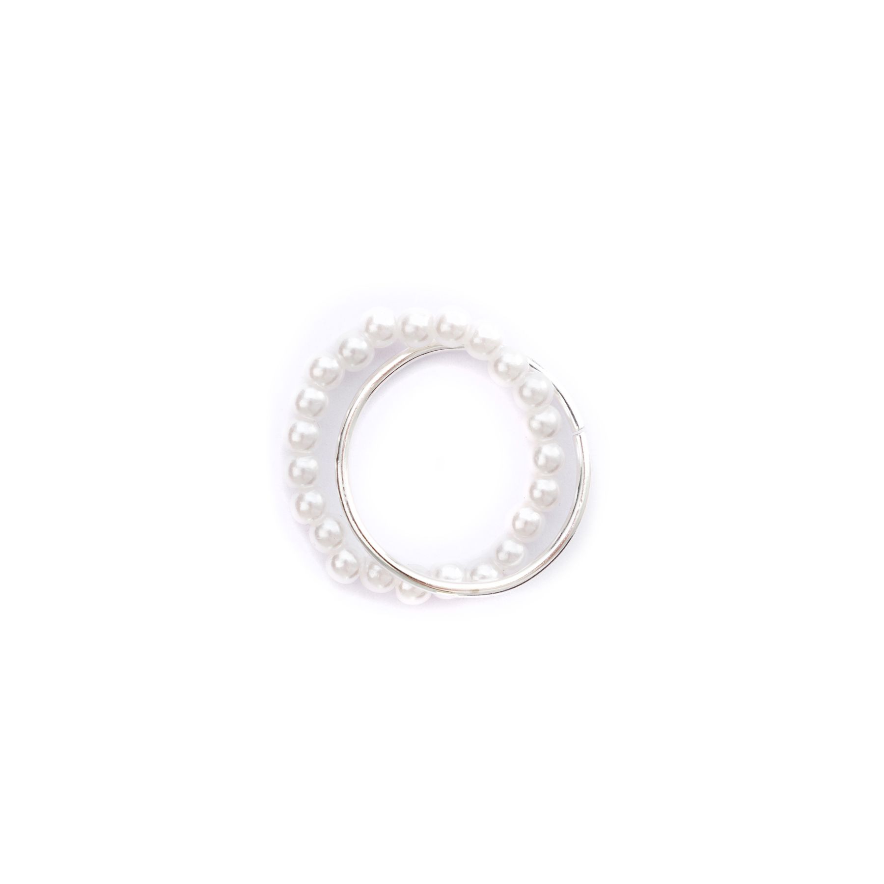 Серое кольцо Respect Accessories DW24111303