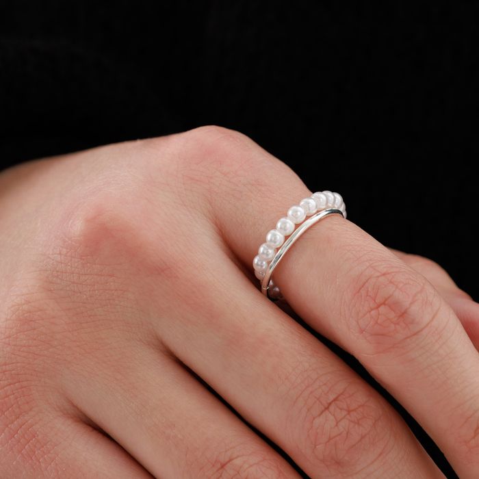 Respect Accessories сұр кольцо DW24111303