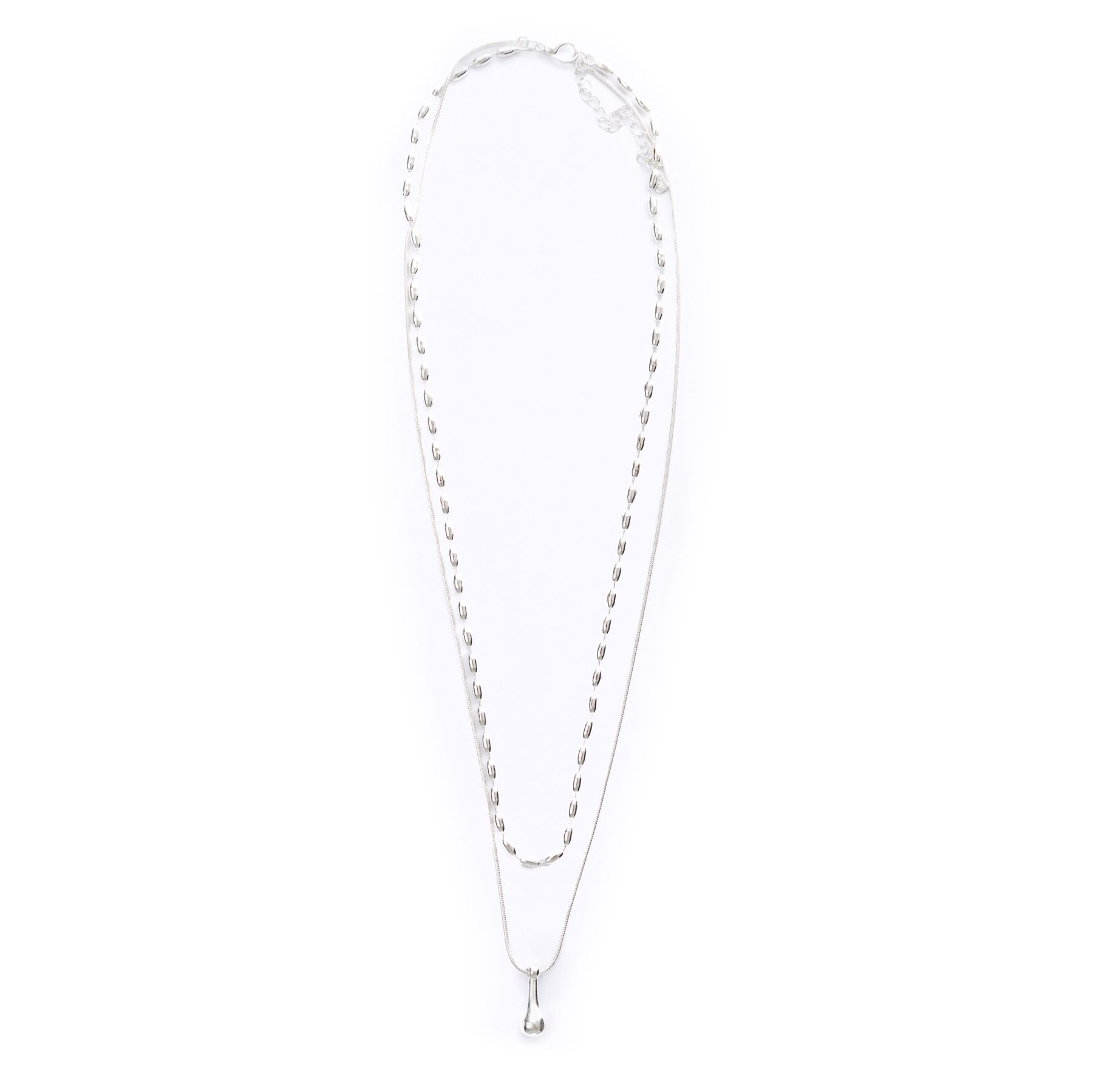 Серое колье Respect Accessories DW24111304