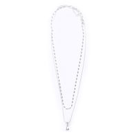 Серое колье Respect Accessories DW24111304