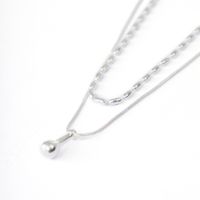 Серое колье Respect Accessories DW24111304