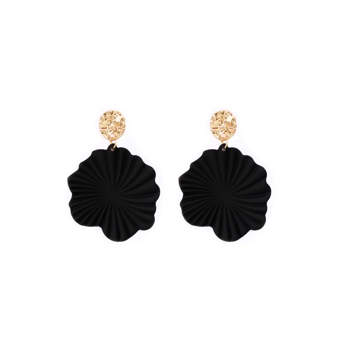 Чёрные серьги Respect Accessories DW24111305