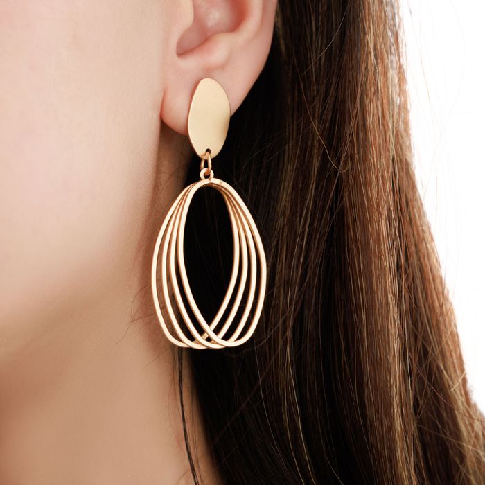 Respect Accessories сары серьгілері DW24111306