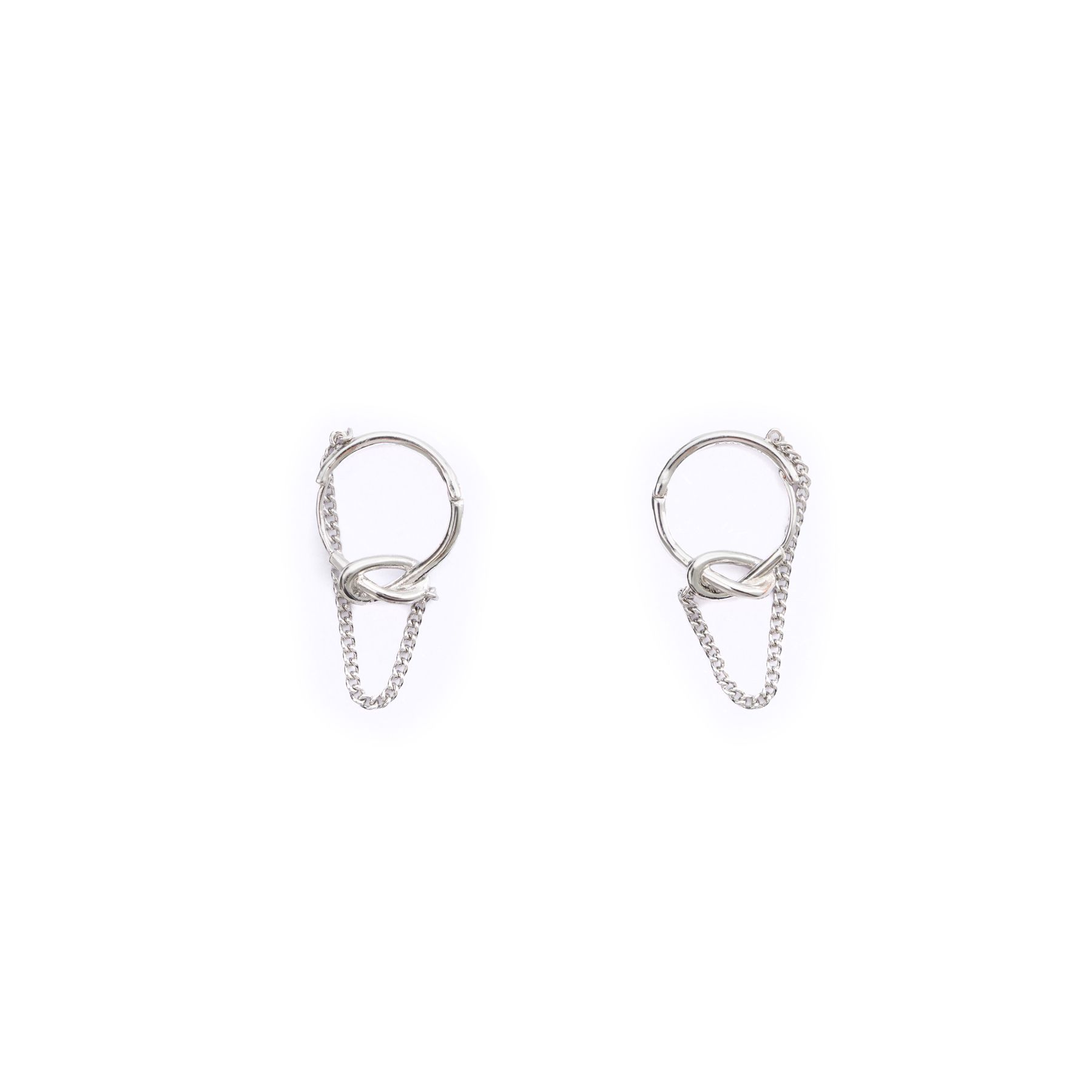 Серые серьги Respect Accessories DW24111308