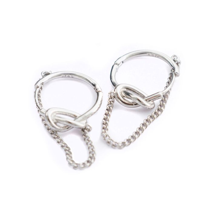 Respect Accessories сұр серьгілері DW24111308