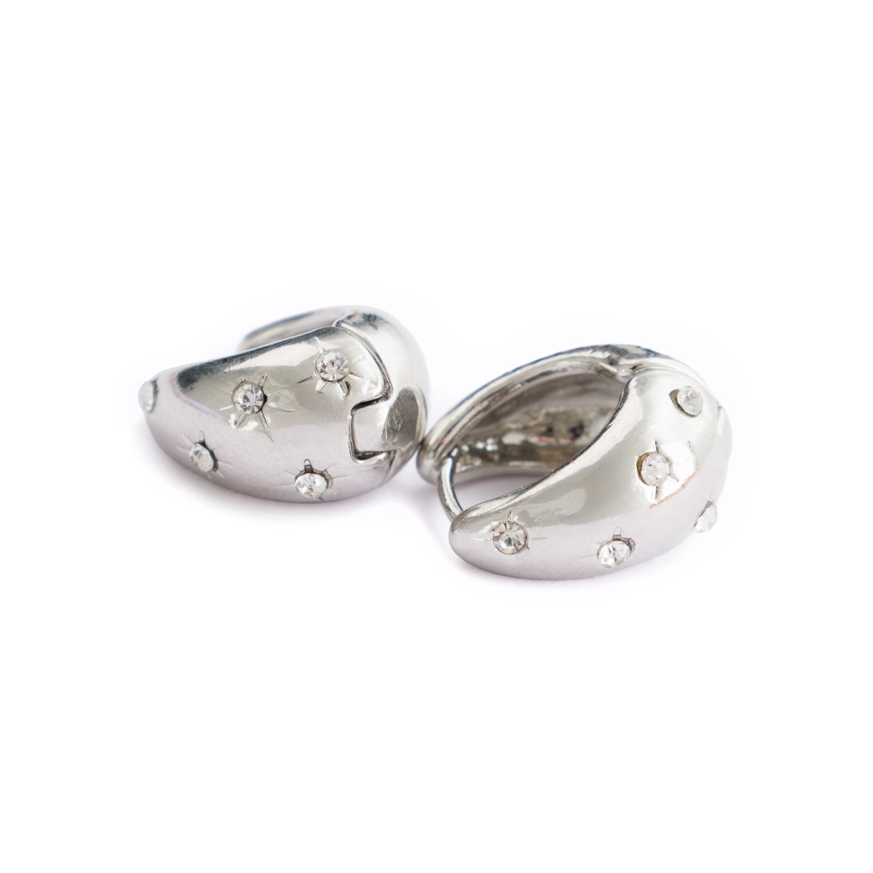 Серые серьги Respect Accessories DW24111309