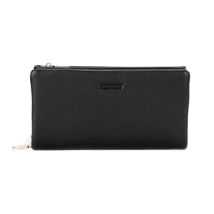 Чёрное портмоне Respect 9010_black