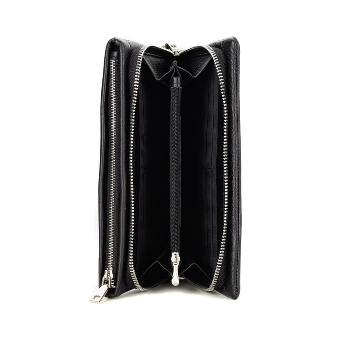 Чёрное портмоне Respect 9010_black