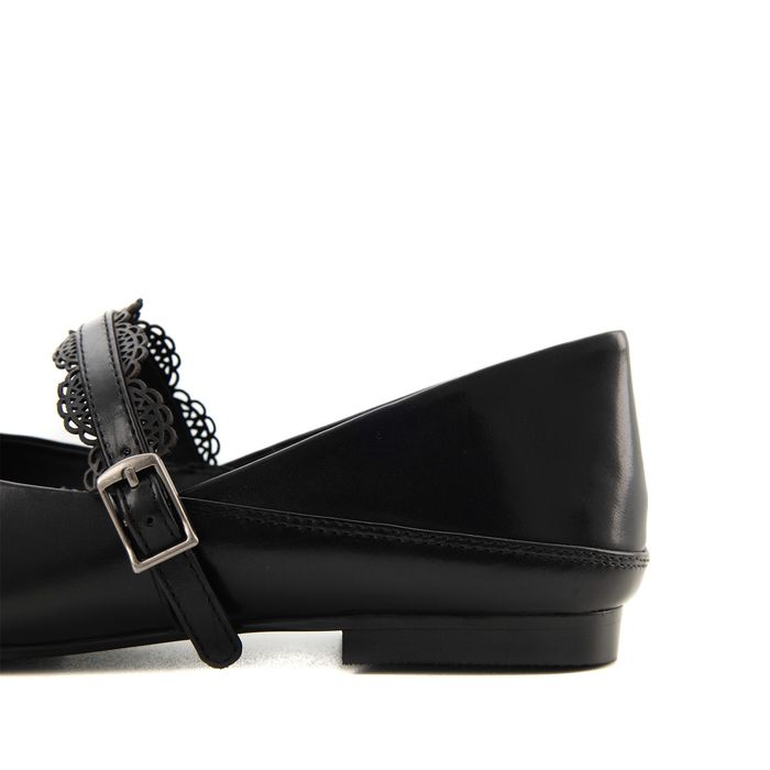 Чёрные туфли закрытые Respect Premium 2025-M108