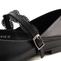 Чёрные туфли закрытые Respect Premium 2025-M108