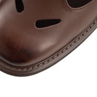 Коричневые туфли закрытые Respect Premium 2025-M109