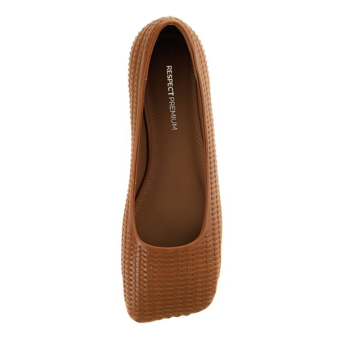 Коричневые балетки Respect Premium 1508-10B