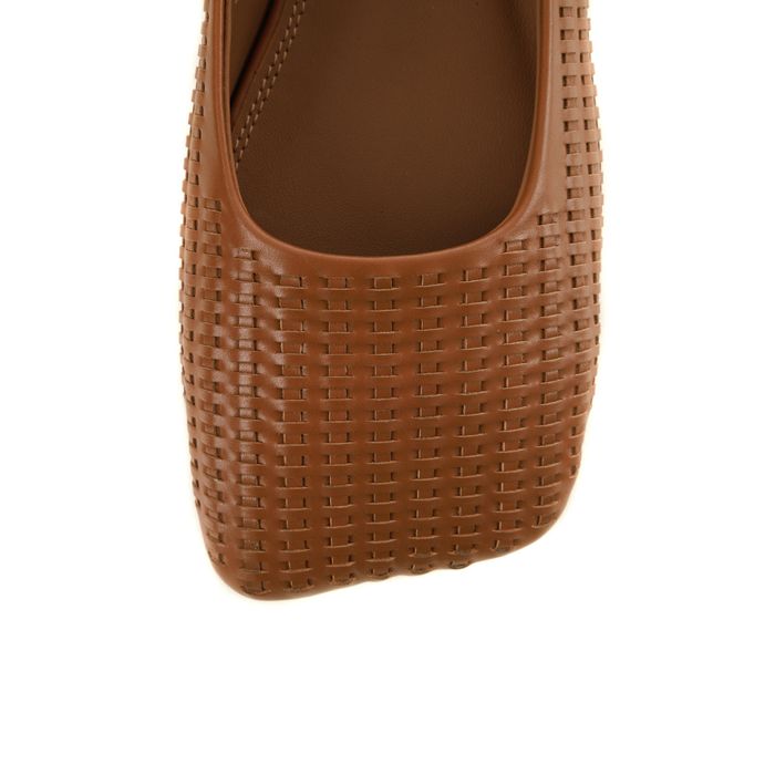 Коричневые балетки Respect Premium 1508-10B