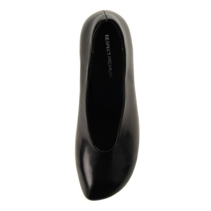 Чёрные туфли лодочки Respect Premium 2025-M132