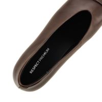 Коричневые туфли лодочки Respect Premium 2461-1C
