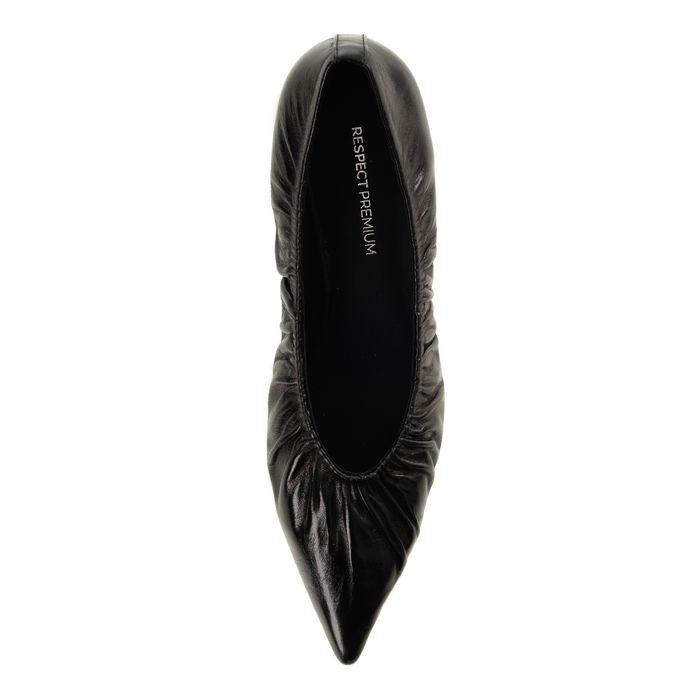 Чёрные туфли лодочки Respect Premium 2027-3