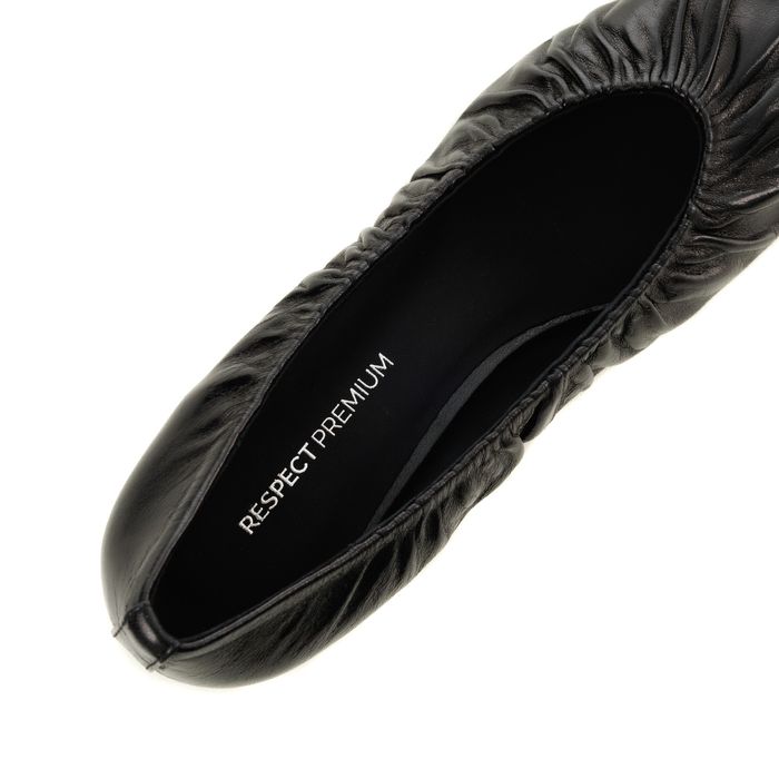 Чёрные туфли лодочки Respect Premium 2027-3