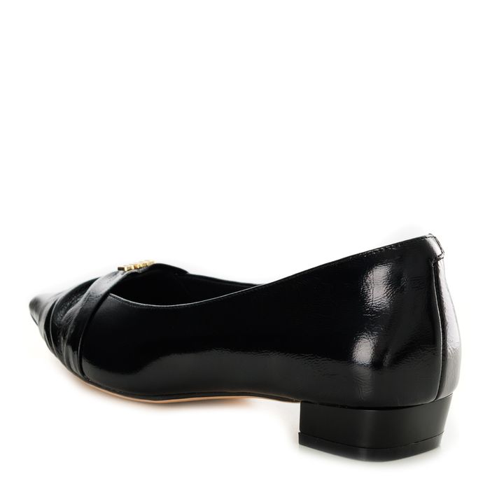 Respect Premium қара, биік өкшелі туфлилері 1517-1