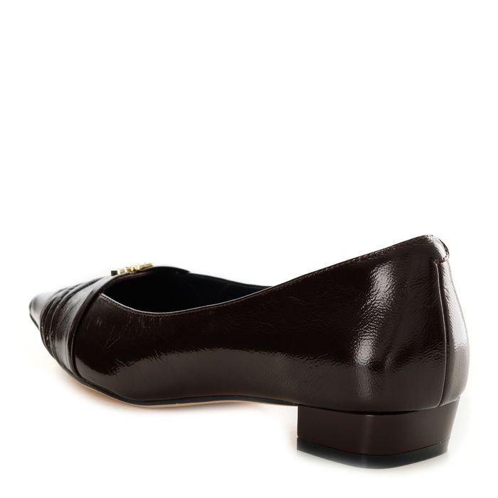 Коричневые туфли лодочки Respect Premium 1517-1C