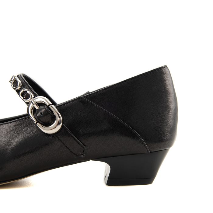 Чёрные туфли лодочки Respect Premium 2858-2