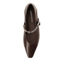 Коричневые туфли лодочки Respect Premium 2858-2C