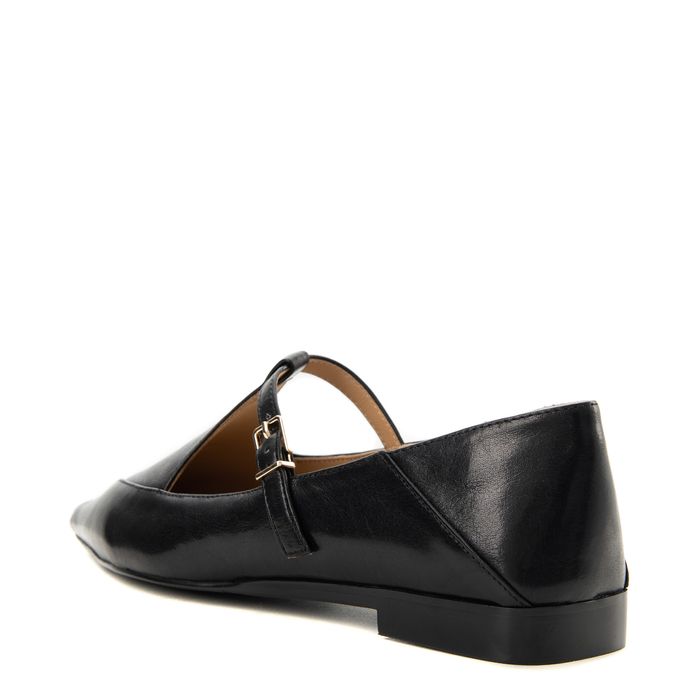 Respect Premium қара, биік өкшелі туфлилері 2501-8