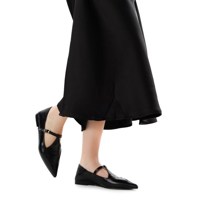 Чёрные туфли лодочки Respect Premium 2501-8