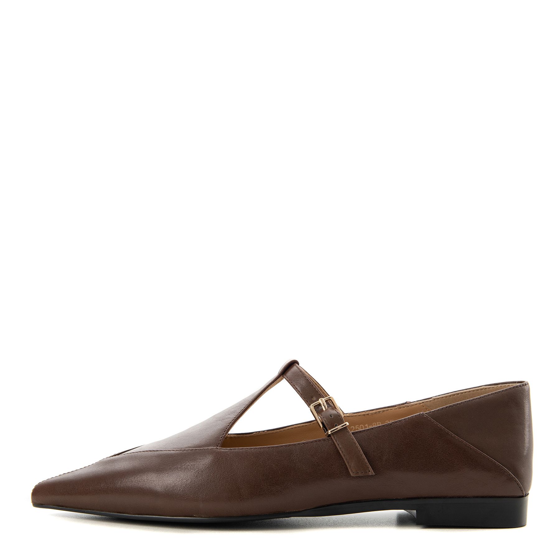 Коричневые туфли лодочки Respect Premium 2501-8B