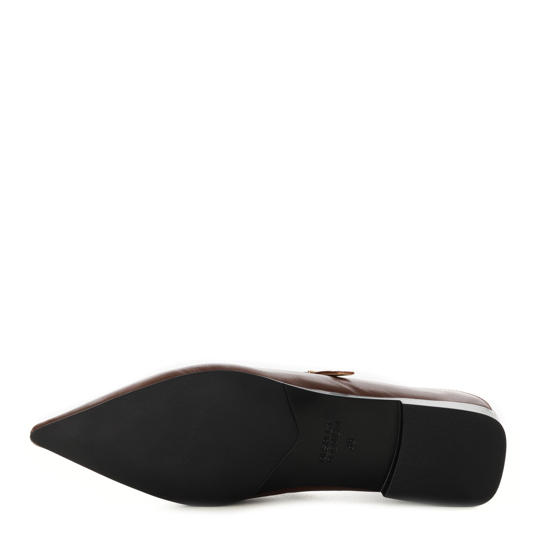 Коричневые туфли лодочки Respect Premium 2501-8B