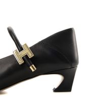 Чёрные туфли лодочки Respect Premium 6596-1