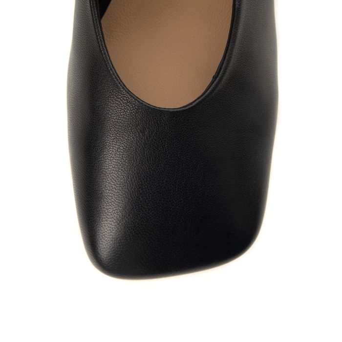 Чёрные туфли лодочки Respect Premium 6596-1