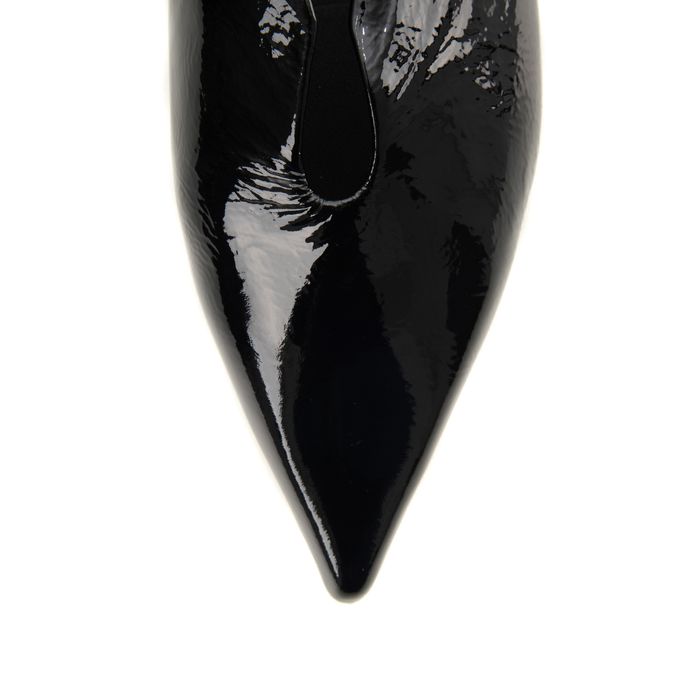 Чёрные туфли лодочки Respect Premium 2025-M116