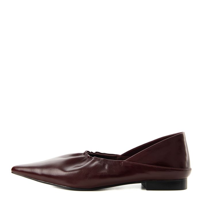 Бордовые балетки Respect Premium 41092B