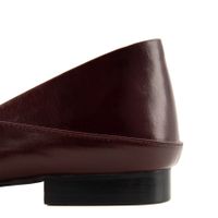 Бордовые балетки Respect Premium 41092B