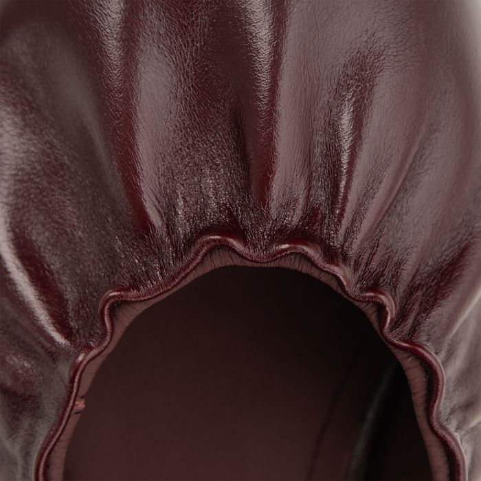 Бордовые балетки Respect Premium 41092B