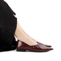 Бордовые балетки Respect Premium 41092B