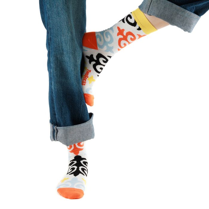 TWO SOCKS мультиколор шұлықтары D0007