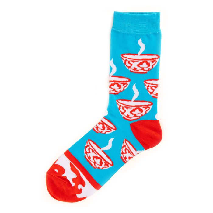 TWO SOCKS көк шұлықтары D0008