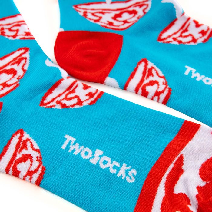 TWO SOCKS көк шұлықтары D0008