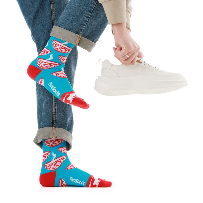 TWO SOCKS көк шұлықтары D0008