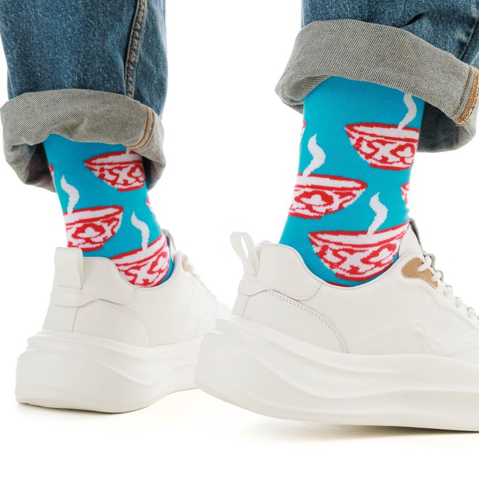 TWO SOCKS көк шұлықтары D0008