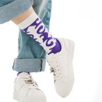 Фиолетовые носки TWO SOCKS F0006
