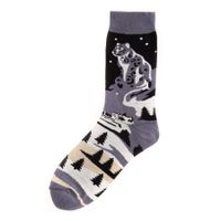 TWO SOCKS қара шұлықтары F0008