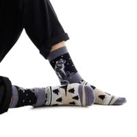 TWO SOCKS қара шұлықтары F0008