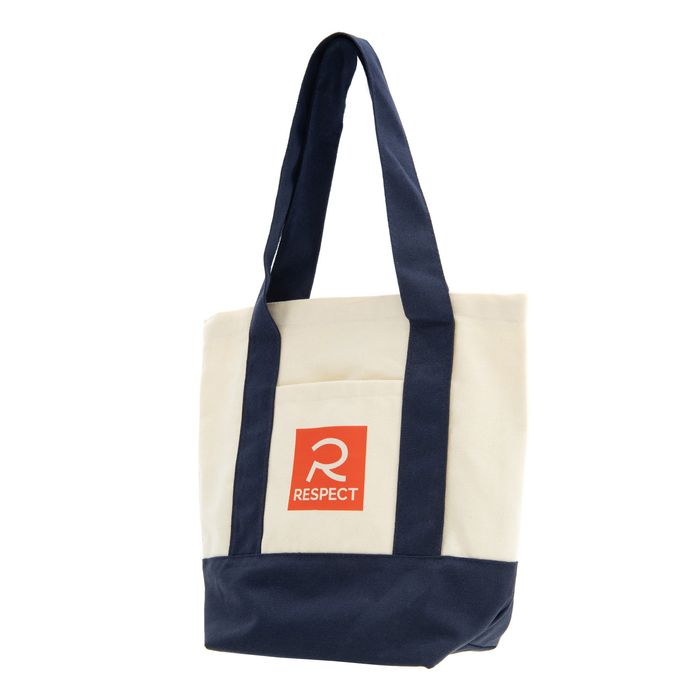 Синяя сумка-шопер Respect RS_124