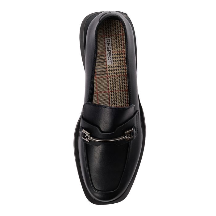 Respect қара лоферлері VS73-189367