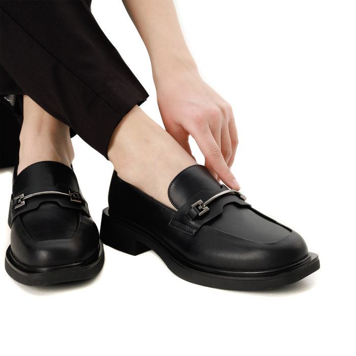 Respect қара лоферлері VS73-189367