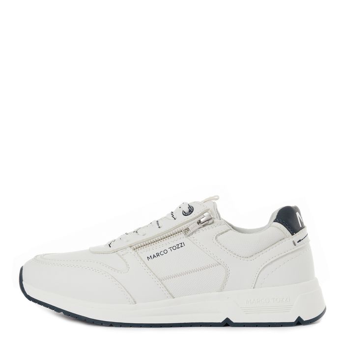 Белые кроссовки Marco Tozzi 2-13613-44-100/101