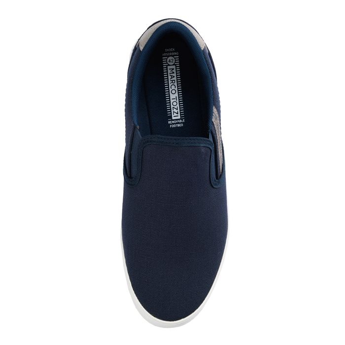 Синие слипоны Marco Tozzi 2-14604-44-805/101